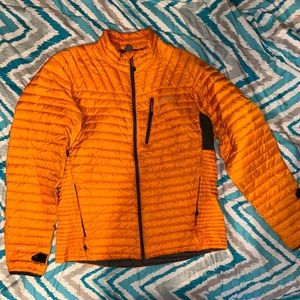 Orange Microlight Down Jacket